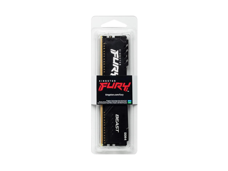Kingston FURY Beast DDR4-3200 - 64GB - CL16 - Dual Channel (2 pcs) - Intel XMP - Schwarz