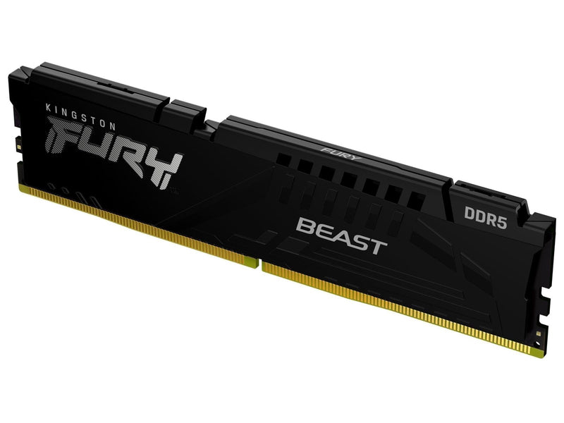 Kingston FURY Beast DDR5-5600 - 16GB - CL40 - Single Channel (1 pcs) - Intel XMP - Schwarz