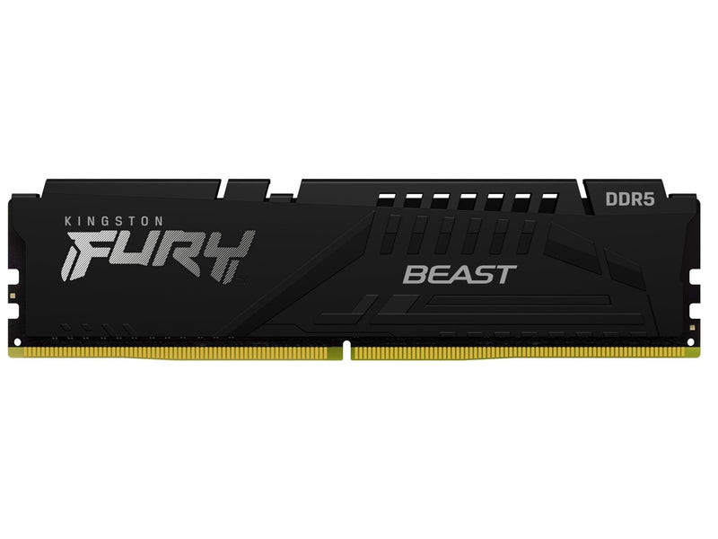 Kingston FURY Beast DDR5-6000 - 64GB - CL36 - Dual Channel (2 pcs) - AMD EXPO & Intel XMP - Schwarz