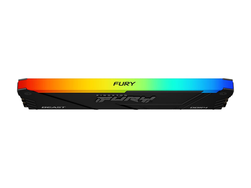 Kingston FURY Beast RGB DDR4-3600 - 32GB - CL18 - Single Channel (1 pcs) - Intel XMP - Schwarz mit RGB
