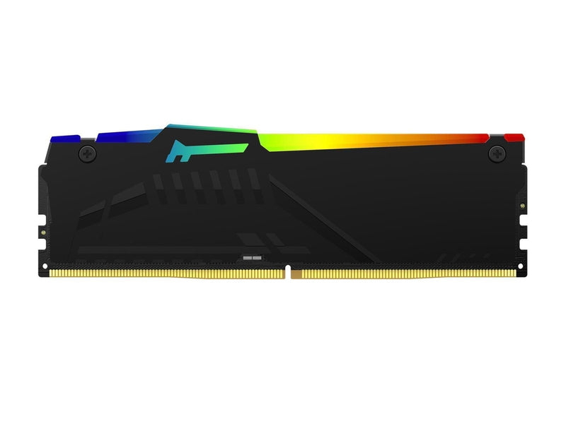 Kingston FURY Beast RGB DDR5-5200 - 32GB - CL40 - Single Channel (1 pcs) - AMD EXPO & Intel XMP - Schwarz mit RGB