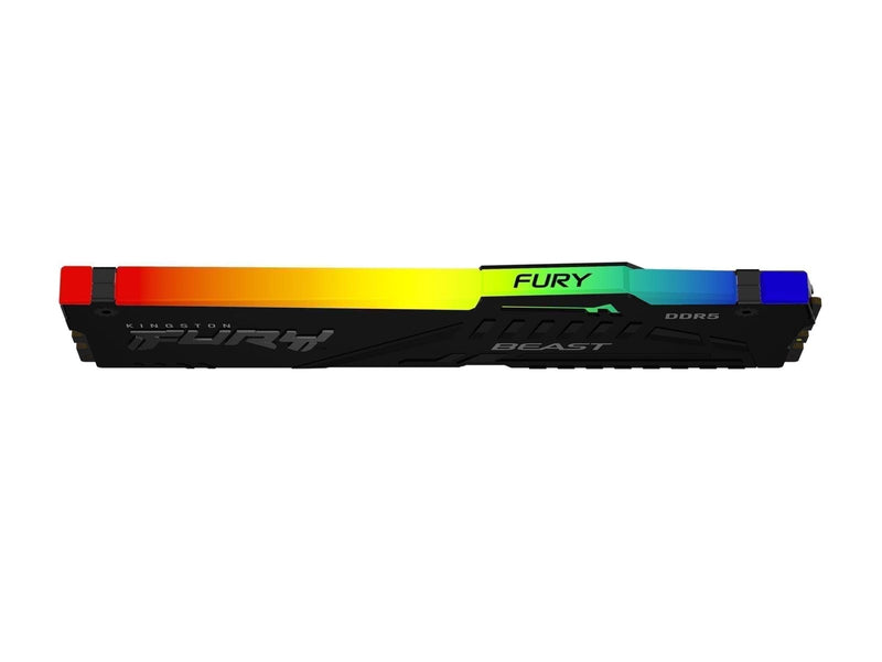 Kingston FURY Beast RGB DDR5-5600 - 32GB - CL36 - Single Channel (1 pcs) - AMD EXPO & Intel XMP - Schwarz mit RGB