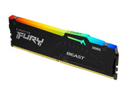 Kingston FURY Beast RGB DDR5-6000 - 8GB - CL30 - Single Channel (1 pcs) - AMD EXPO & Intel XMP - Schwarz mit RGB