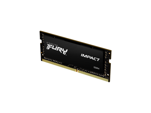Kingston FURY Impact DDR4-3200 - 16GB - CL20 - Single Channel (1 pcs) - Intel XMP - Schwarz