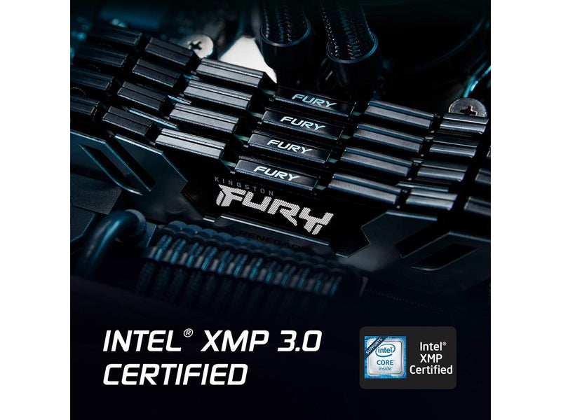 Kingston FURY Renegade DDR5-6400 - 96GB - CL32 - Dual Channel (2 pcs) - Intel XMP - Schwarz