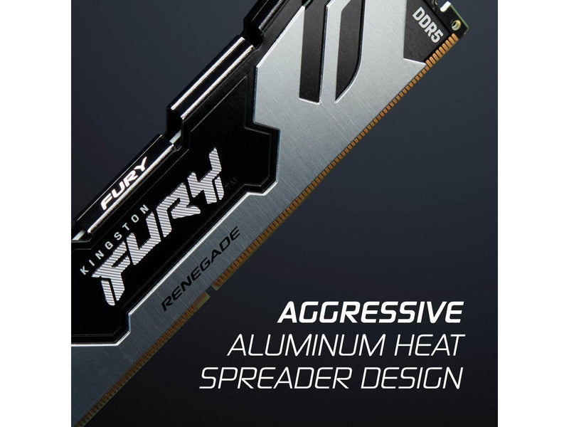 Kingston FURY Renegade DDR5-8000 - 32GB - CL38 - Dual Channel (2 pcs) - Intel XMP - Schwarz