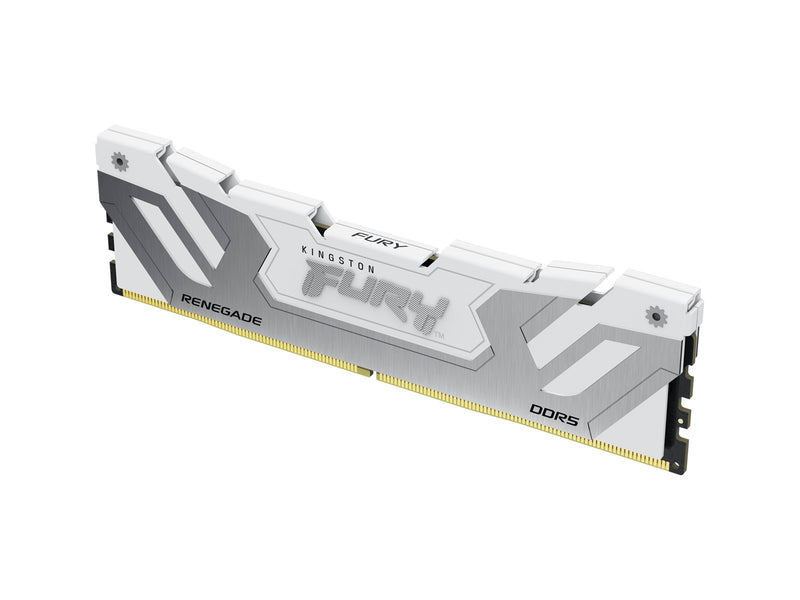 Kingston FURY Renegade DDR5-8400 - 24GB - CUDIMM für Intel - CL40 - Single Channel (1 pcs) - Intel XMP - Weiß