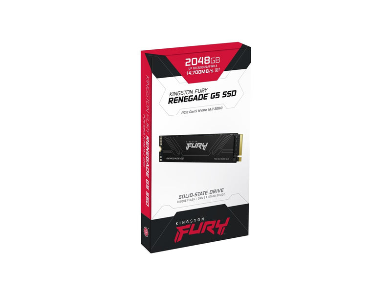 Kingston FURY Renegade G5 SSD - 2TB - PCIe 5.0 - M.2 2280