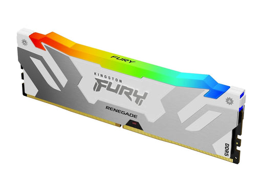 Kingston FURY Renegade RGB DDR5-6400 - 16GB - CL32 - Single Channel (1 pcs) - Intel XMP - Weiß mit RGB
