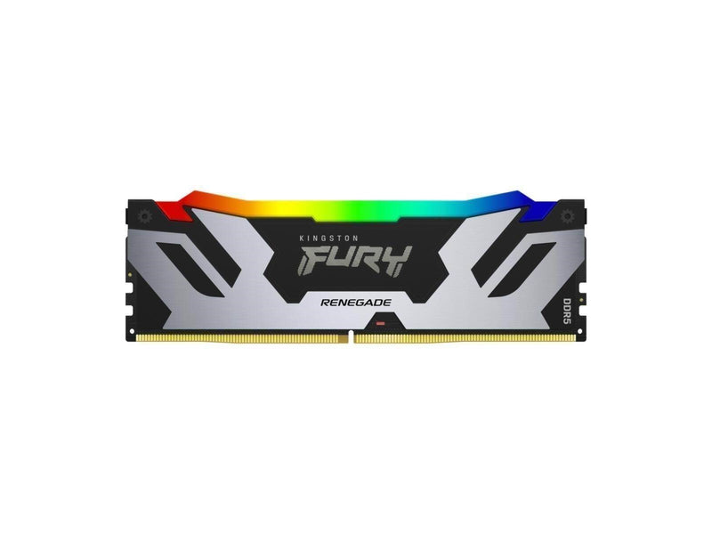Kingston FURY Renegade RGB DDR5-6400 - 64GB - CL32 - Dual Channel (2 pcs) - Intel XMP - Schwarz mit RGB