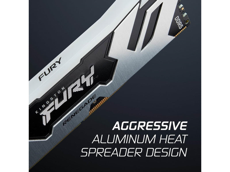 Kingston FURY Renegade RGB DDR5-8000 - 24GB - CL38 - Intel XMP - Schwarz mit RGB