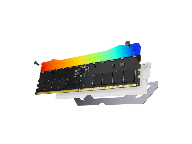 Kingston FURY Renegade RGB DDR5-8000 - 48GB - CL38 - Dual Channel (2 pcs) - Intel XMP - Silber mit RGB
