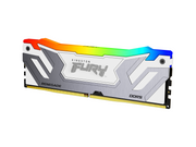 Kingston FURY Renegade RGB DDR5-8400 - 24GB - CUDIMM für Intel - CL40 - Single Channel (1 pcs) - Intel XMP - Weiß mit RGB