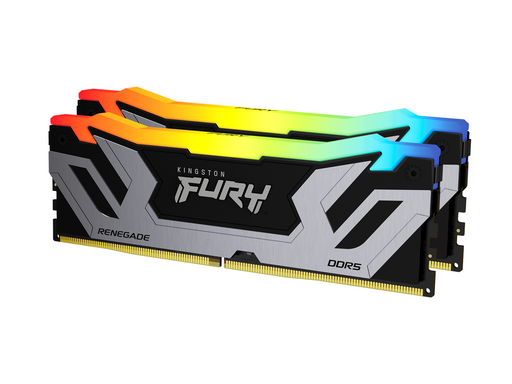 Kingston FURY Renegade RGB DDR5-8400 - 48GB - CUDIMM für Intel - CL40 - Dual Channel (2 pcs) - Intel XMP - Schwarz mit RGB