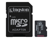 Kingston Industrial microSD/SD - 100MB/s - 64GB