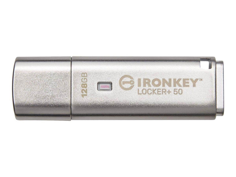 Kingston IronKey Locker+ 50 - 128GB - USB-Stick