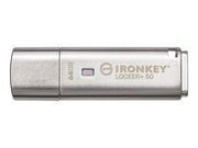 Kingston IronKey Locker+ 50 - 64GB - USB-Stick