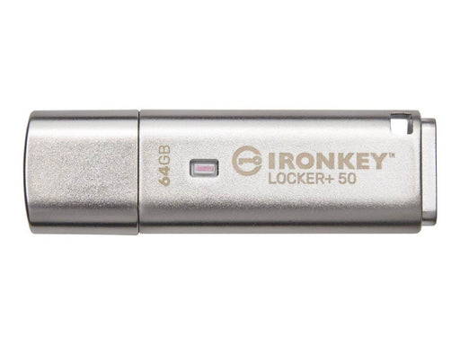 Kingston IronKey Locker+ 50 - 64GB - USB-Stick