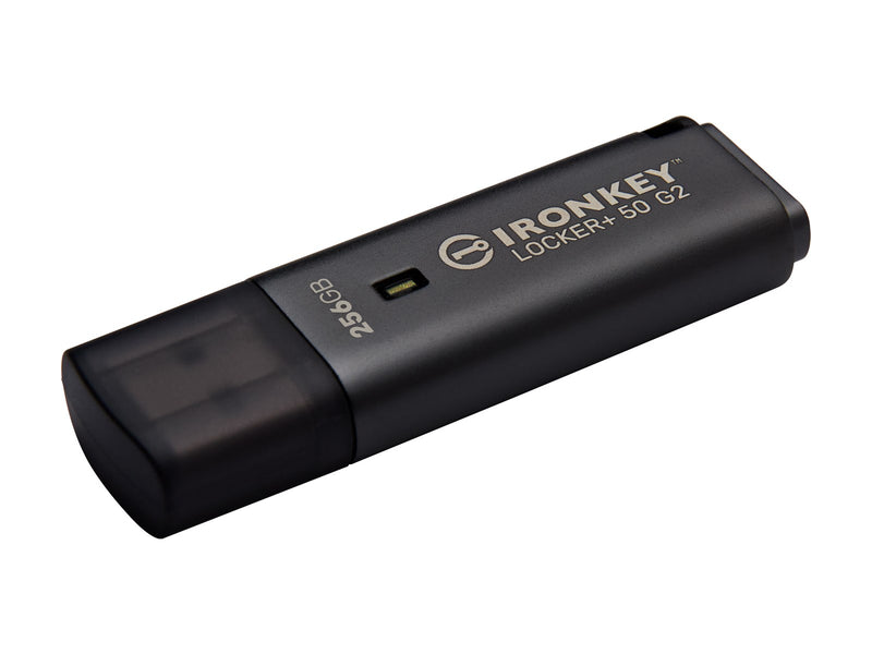 Kingston IronKey Locker+ 50 G2 - Schwarz - 256GB - USB-Stick