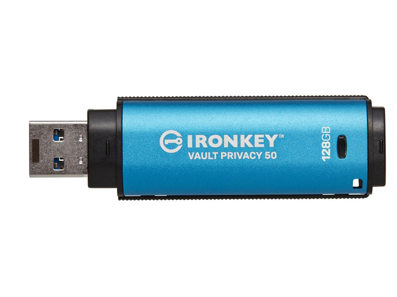 Kingston IronKey Vault Privacy 50 (USB-A 3.2) - 128GB - USB-Stick