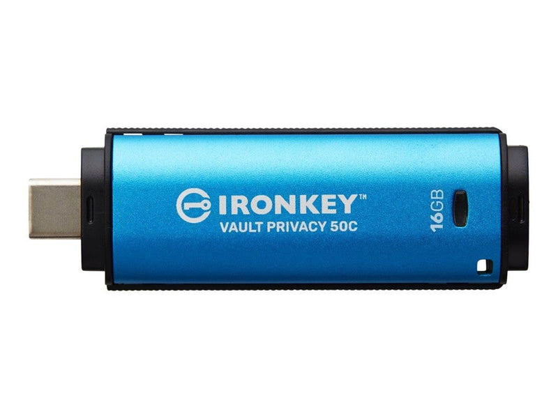 Kingston IronKey Vault Privacy 50 (USB-C 3.2) - 16GB - USB-Stick