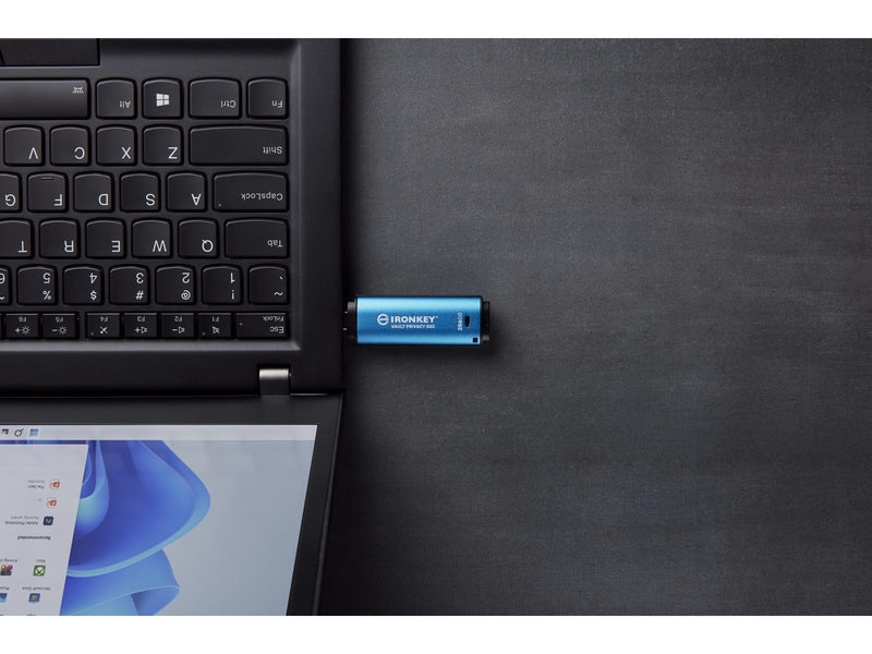 Kingston IronKey Vault Privacy 50 (USB-C 3.2) - 256GB - USB-Stick