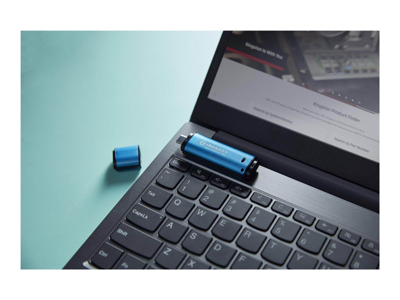 Kingston IronKey Vault Privacy 50 (USB-C 3.2) - 32GB - USB-Stick