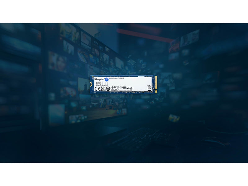 Kingston NV3 SSD - 4TB - PCIe 4.0 - M.2 2280