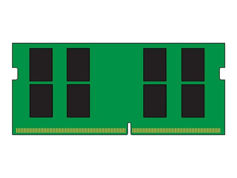 Kingston ValueRAM SODIMM DDR4-3200 - 16GB - CL22 - Single Channel (1 pcs) - Grün