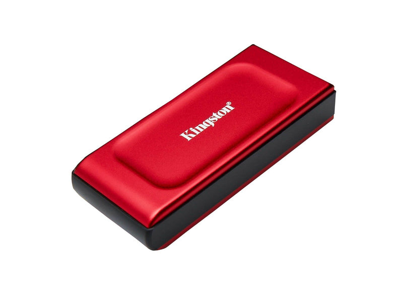 Kingston XS1000 Portable SSD - 1TB - Extern SSD - Rot - USB 3.2 Gen 2