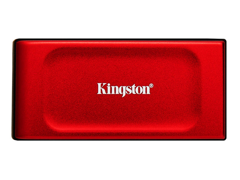 Kingston XS1000 Portable SSD - 2TB - Extern SSD - Rot - USB 3.2 Gen 2
