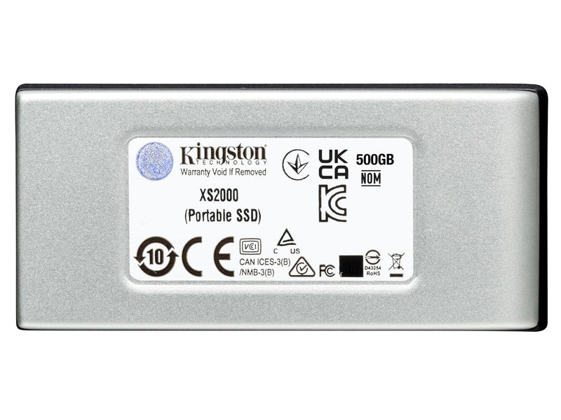 Kingston XS2000 Portable SSD - 4TB - Extern SSD - USB-C