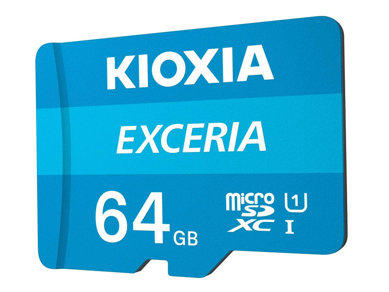 Kioxia EXERCIA MicroSD/SD - 100MB/s - 64GB