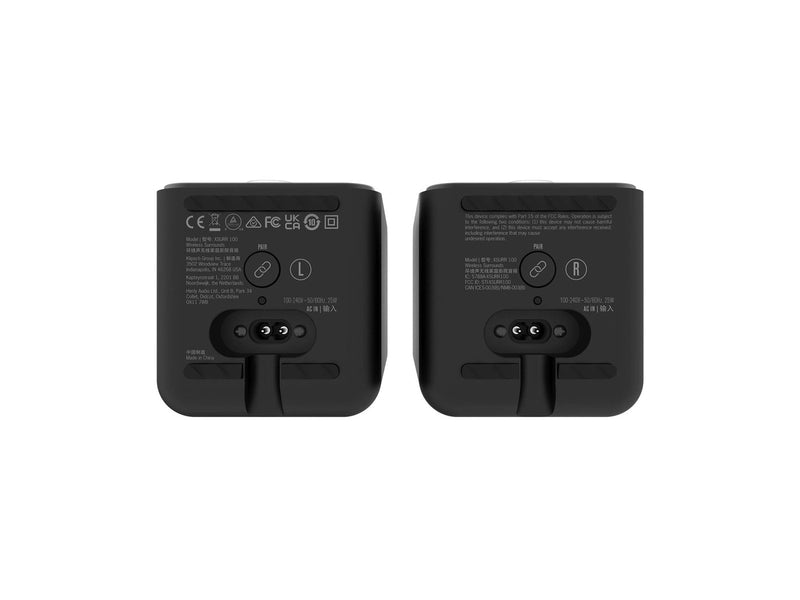 Klipsch Flexus Surr 100 - Wireless - Pair - Black