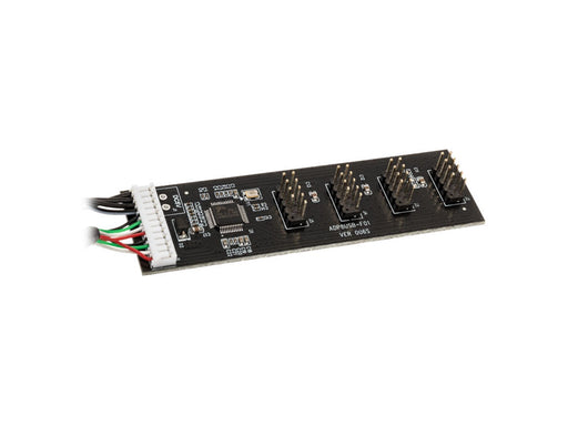 Kolink USB 2.0 Hub-card incl. 60cm USB- & Molex-cable USB-Hubs - 4 - Schwarz