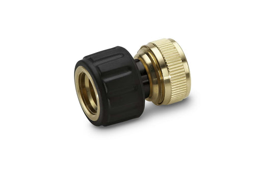 Kärcher Messing Schlauchkupplung 3/4" mit Aqua Stop