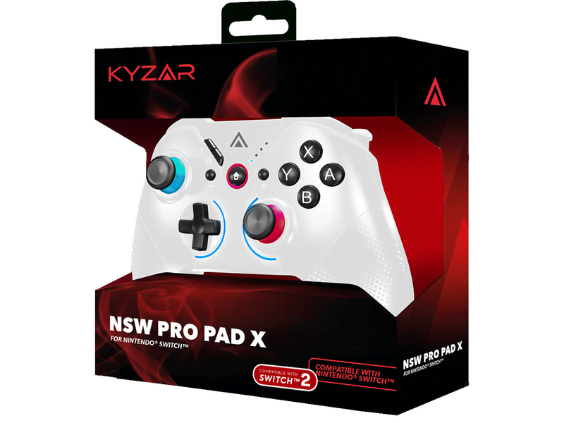 Kyzar Switch Pro - White - Wireless Controller - Nintendo Switch 2