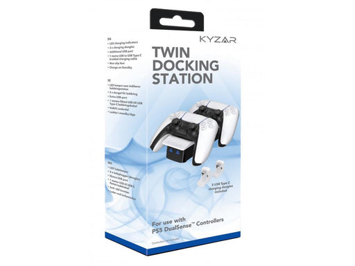 Kyzar Twin Docking Station for PS5 - Miscellaneous Zubehör für Spielkonsole - Sony PlayStation 5