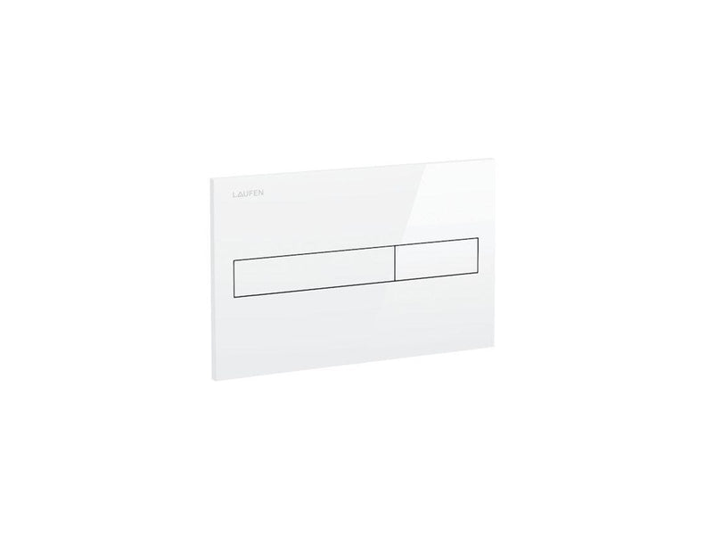 LAUFEN flush plate white