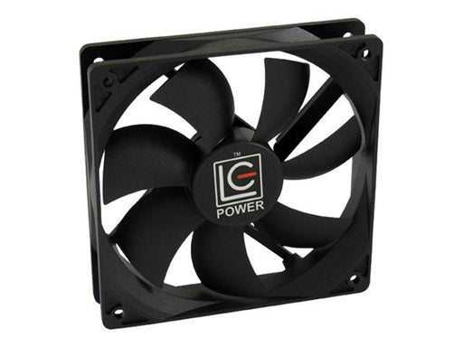 LC Power case fan - Gehäuselüfter - 120mm - Schwarz