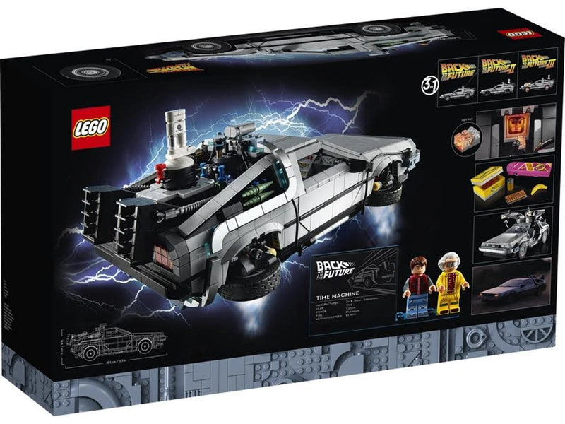 LEGO Icons 10300 Die Zeitmaschine aus Zurück in die Zukunft