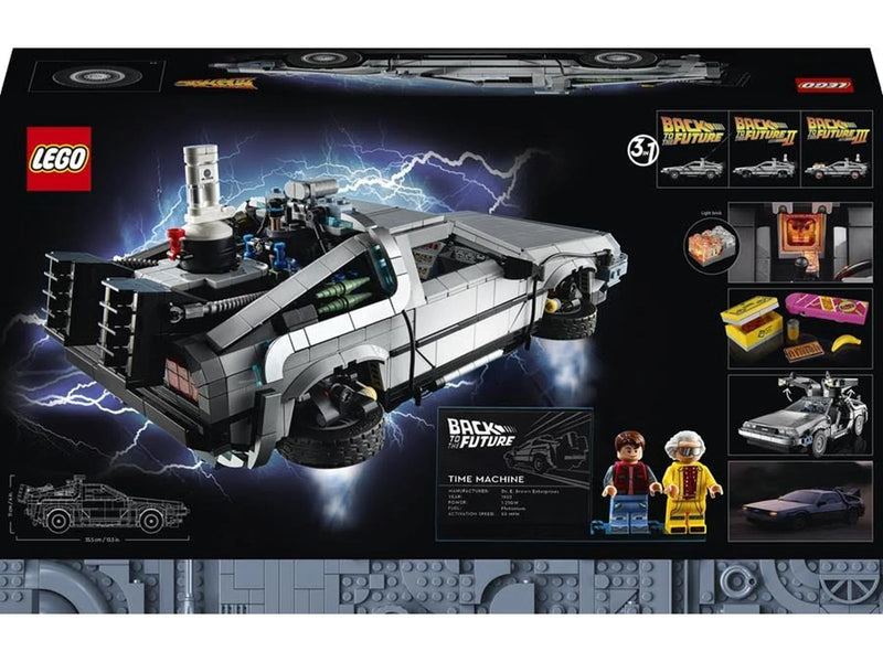 LEGO Icons 10300 Die Zeitmaschine aus Zurück in die Zukunft