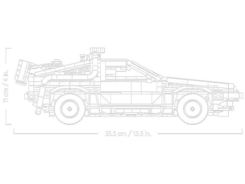 LEGO Icons 10300 Die Zeitmaschine aus Zurück in die Zukunft