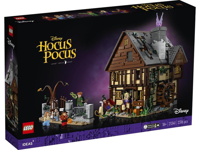 LEGO Ideas 21341 Disney Hocus Pocus: Das Hexenhaus der Sanderson-Schwestern