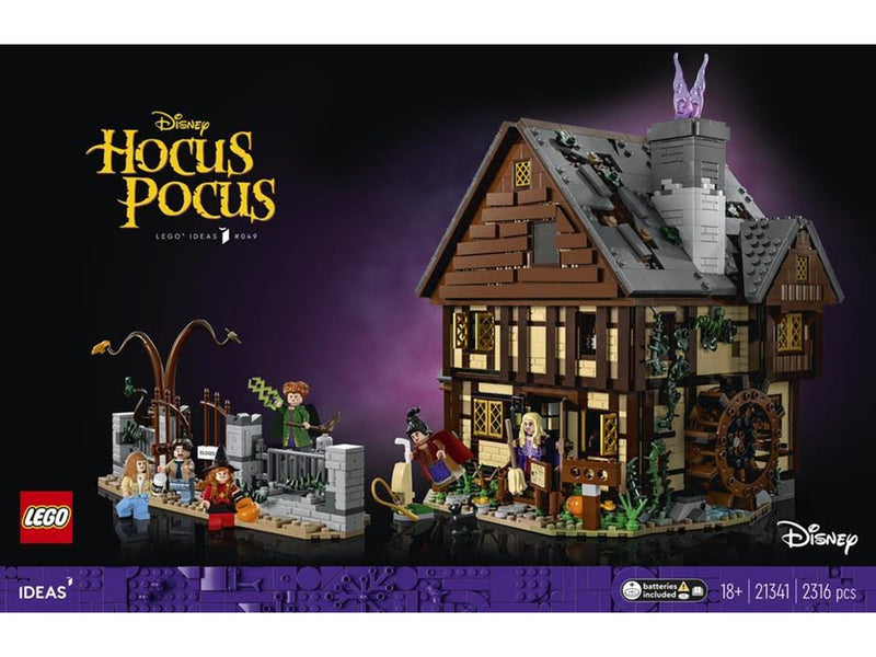 LEGO Ideas 21341 Disney Hocus Pocus: Das Hexenhaus der Sanderson-Schwestern