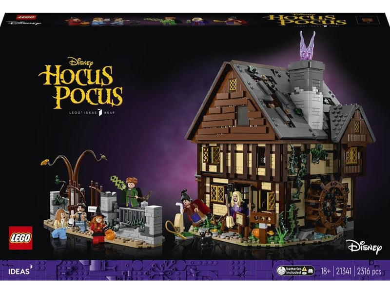 LEGO Ideas 21341 Disney Hocus Pocus: Das Hexenhaus der Sanderson-Schwestern