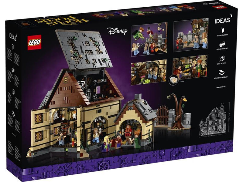 LEGO Ideas 21341 Disney Hocus Pocus: Das Hexenhaus der Sanderson-Schwestern