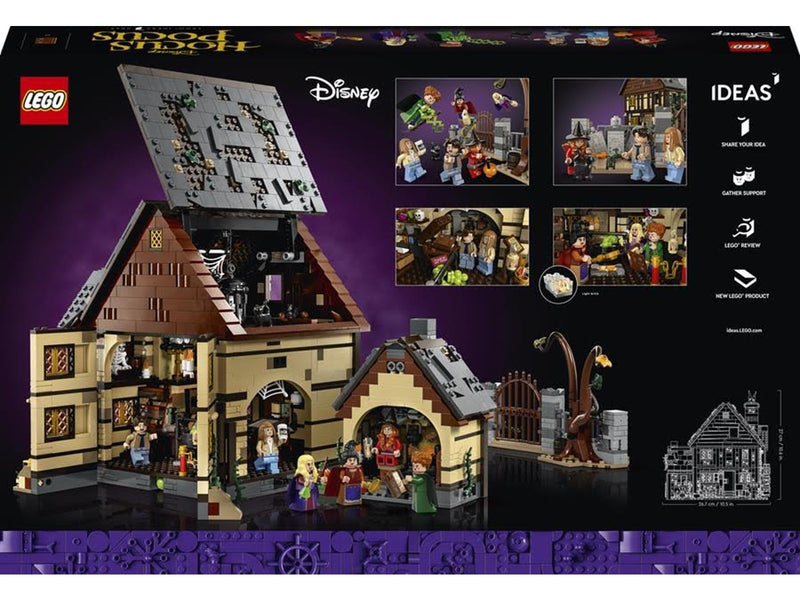 LEGO Ideas 21341 Disney Hocus Pocus: Das Hexenhaus der Sanderson-Schwestern
