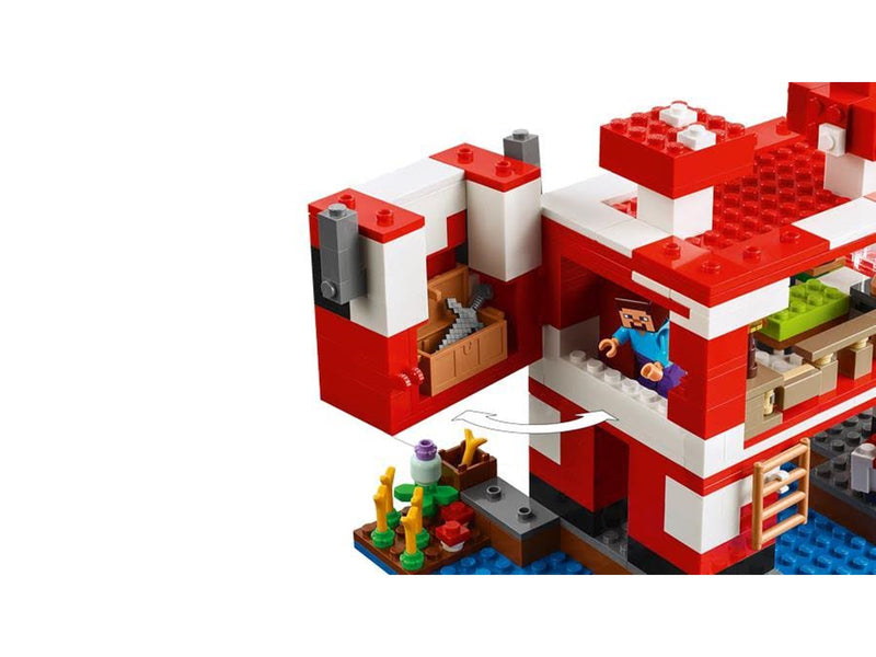 LEGO Minecraft 21270 Das Pilzkuh-Haus