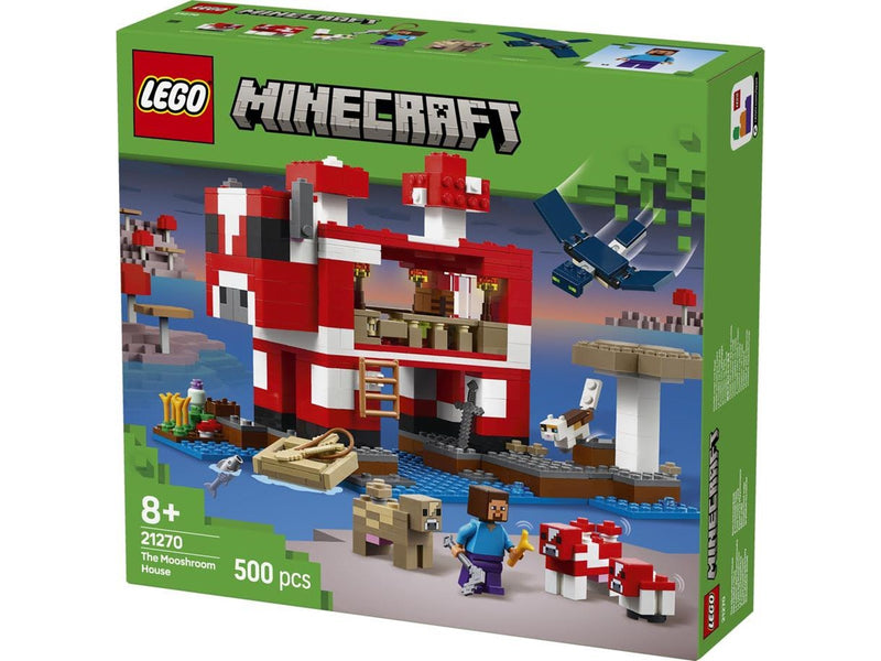 LEGO Minecraft 21270 Das Pilzkuh-Haus